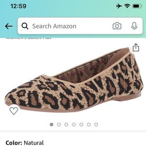 Sketchers Leopard Flats 9